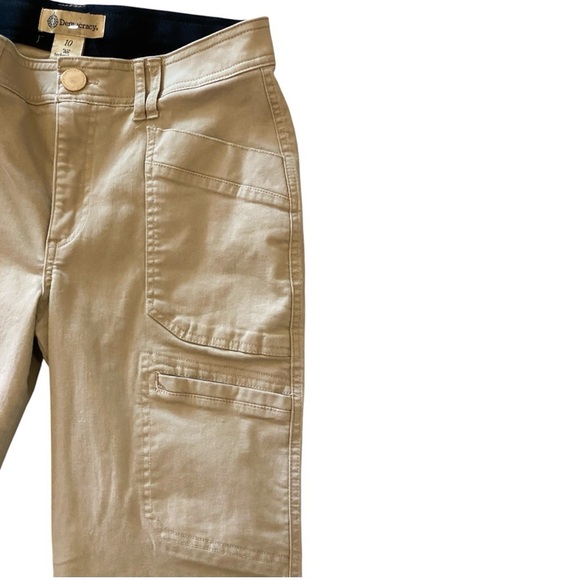 Democracy Tactical Cargo Pants Ab Solution Women’s Size 10 Tan Like New - Picture 4 of 10